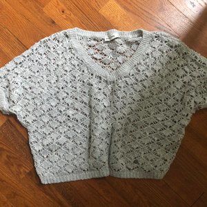 ABERCROMBIE KIDS Girls' Size L Cropped Sweater